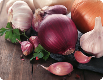 Cebolla y ajo