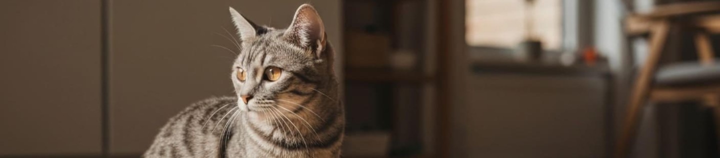 Gato al lado de un bowl