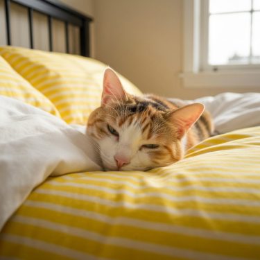 ¿Es malo dormir con gatos?
