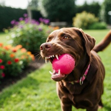 Los perros mudan de dientes